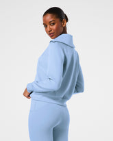 SPANX AirEssentials® Half Zip | Hydrangea